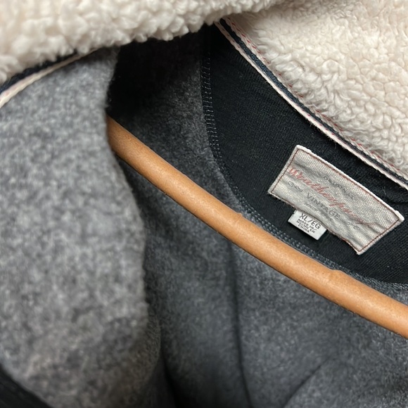 Weatherproof Vintage Men’s Button Neck Sweater - Sherpa Lined - Picture 5 of 5